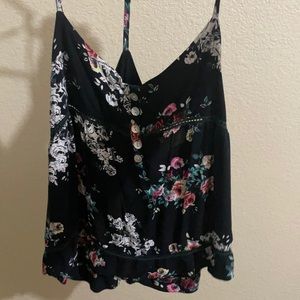 Women’s Small Floral Tank Top